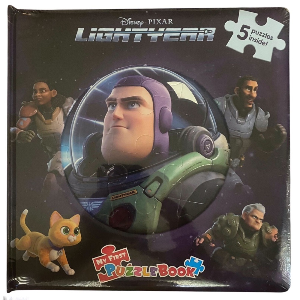 3/$30 Disney Pixar Lightyear My First Puzzle Book